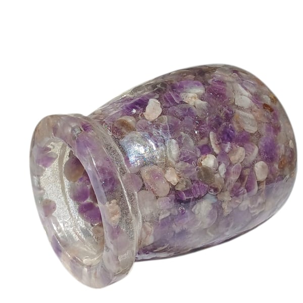 Amethyst Twilight Shard Mini Vase