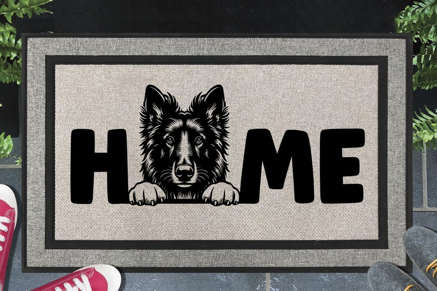 Belgian Groenendael Home Door Mat No.2 - All Weather Welcome Mat - 45x70cm 