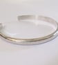 Textured Bangle, Sterling Silver - Image 2