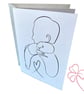 New Father A6 size Card – Father’s Day or Birthday Card for First-Time Dads - Image 1