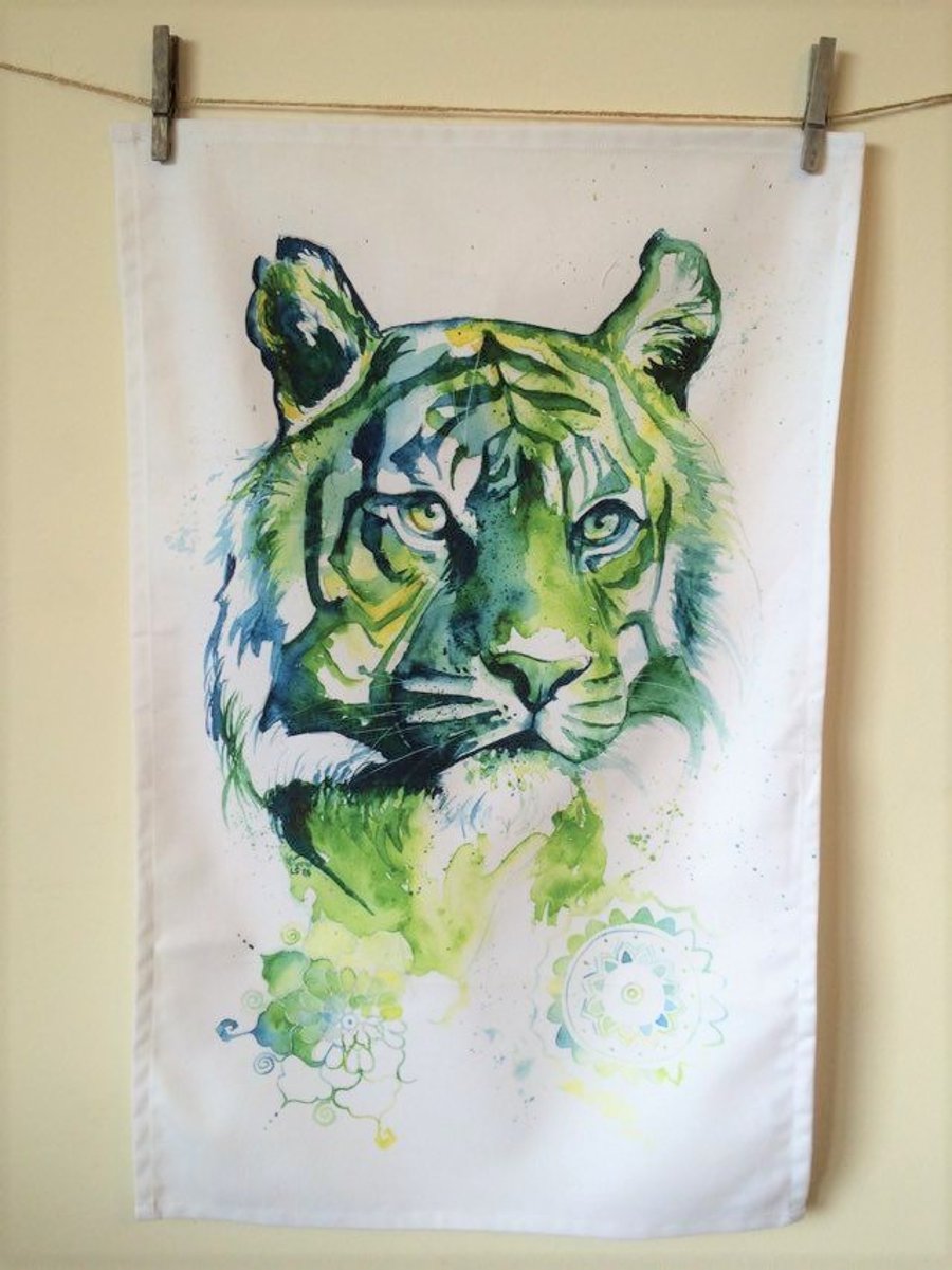 Tiger Tea Towel