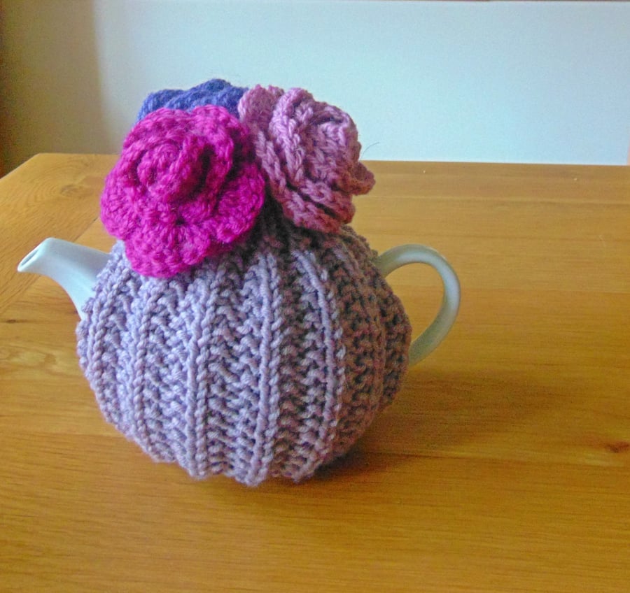 Hand Knitted Small Tea Cosy