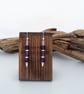 Sterling Silver and Natural Amethyst Bead Earrings - Image 2