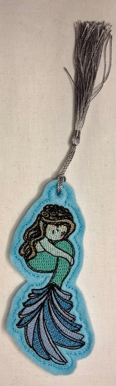 Felt Mermaid Bookmark