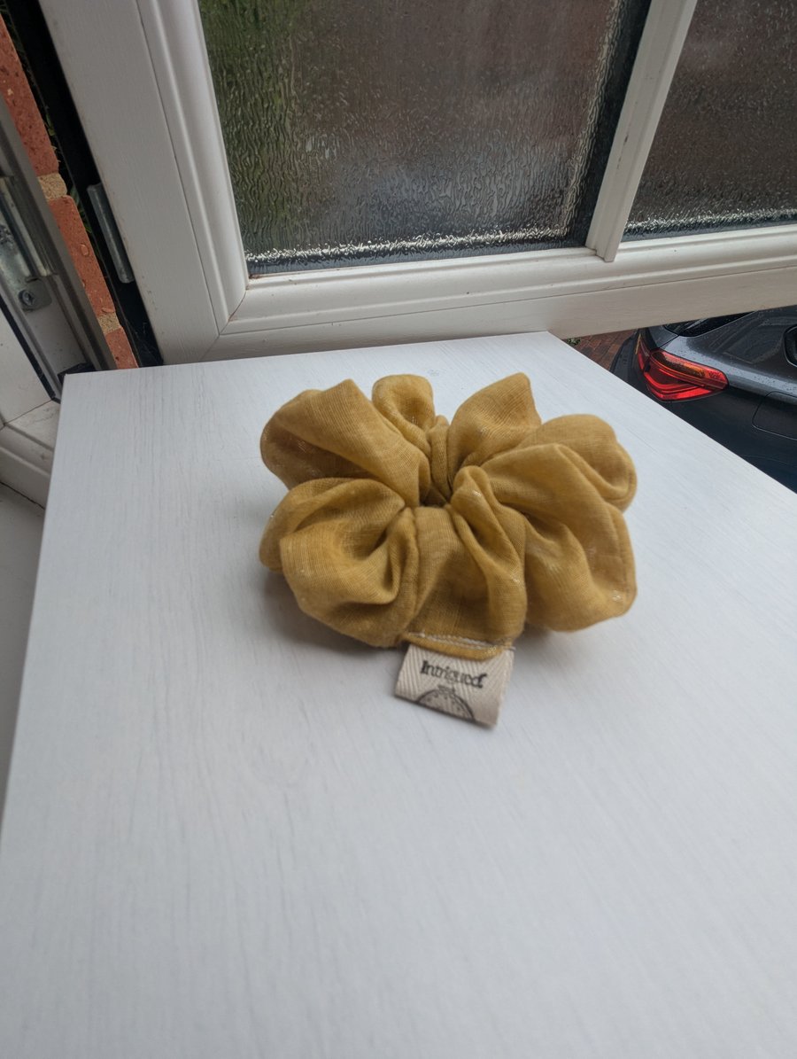 Scrunchies -  Mustard Yellow 