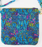 Peacock Blue Adjustable Crossbody Bag - Image 2