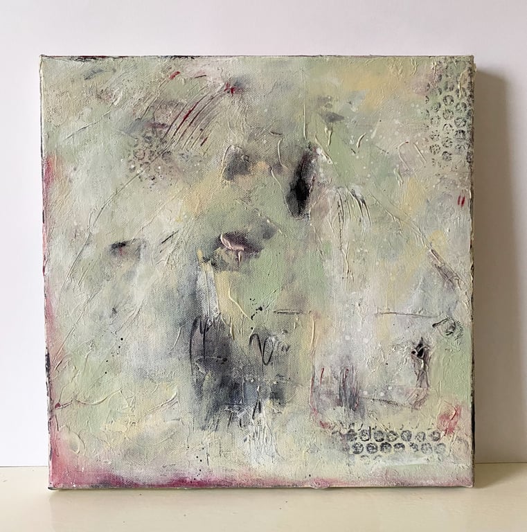 "Soul Searching" Acrylic on Canvas. 30x30cm
