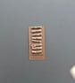 Set of eight small driftwood toggle buttons - Image 2