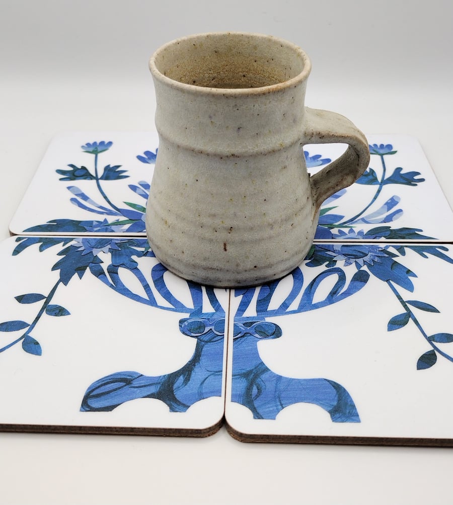 Tile Coaster set - imperfect batch - Folksy