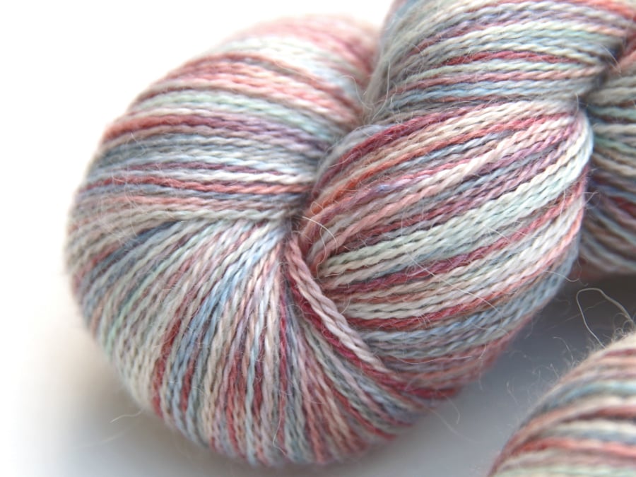 Quartzite - Silky baby alpaca laceweight yarn