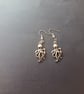 Silver dangle octopus earrings  - Image 2
