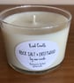 Soy wax candle, Rock Salt and Driftwood vegan friendly in a gift box. . - Image 5