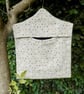 Peg bag in fun washing line wash day fabric clothes pin bag