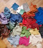Leather Scraps, ideal for small craft projects, embellishments, mixed media etc - Image 2