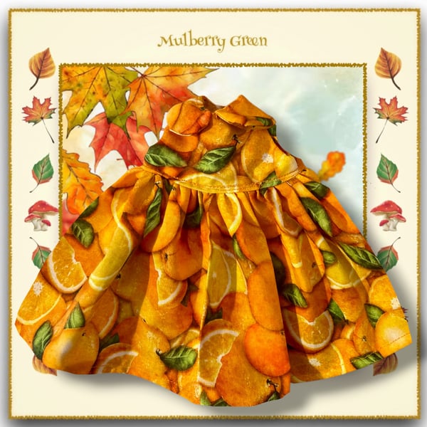 Zingy Oranges Dress