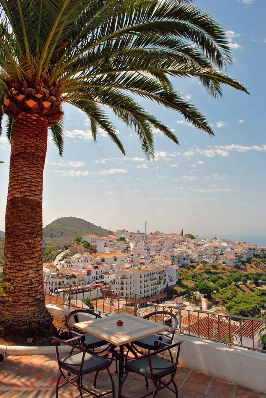 Frigiliana Andalusia Costa Del Sol Spain 12"x18" Print