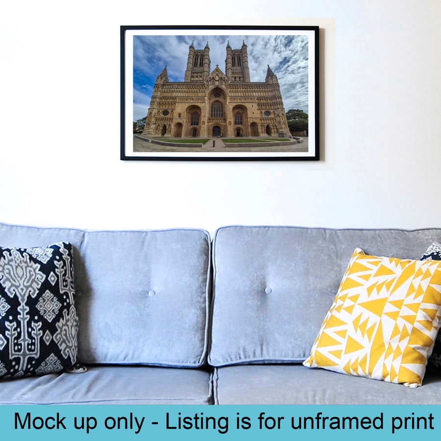 Lincoln Cathedral Wall Art Print