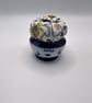Pair of Vintage Ceramic Pin Cushions - Blue Rim Pots & William Morris - Image 4