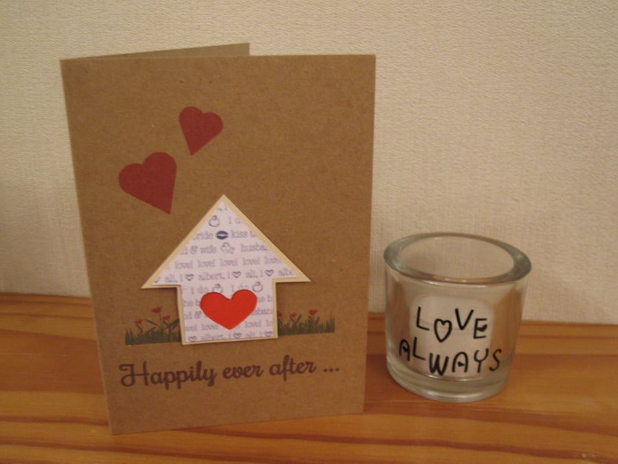 Happily Ever After Wedding Card