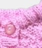PInk Cable Toddlers Cardigan, Hand Knitted To Fit  Age 18 months to 2 years - Image 5