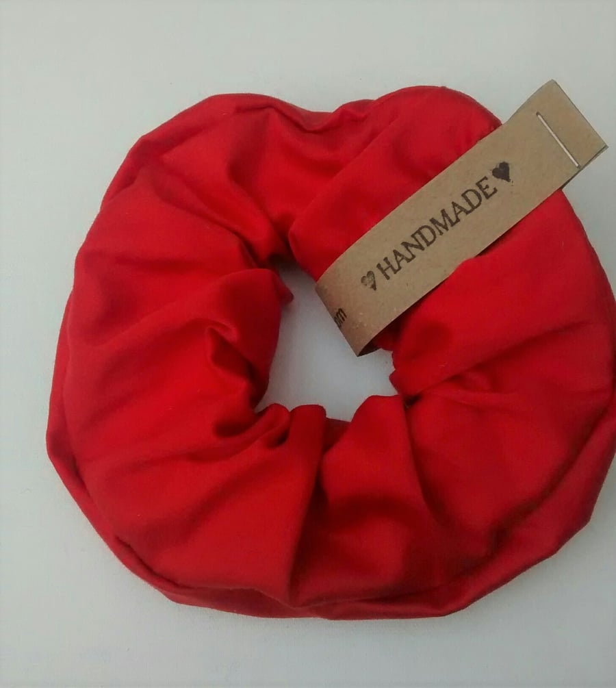 Red Hair Scrunchie