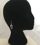 Drop Earrings in Peacock Tones - Image 3