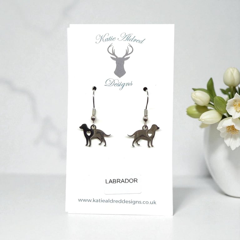 Charm Earrings - Labrador