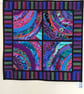 Every Which Way : quilted textile wall hanging and table cover - Image 5