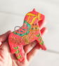Handcrafted Christmas Decorative Hanging Ornament - Image 3