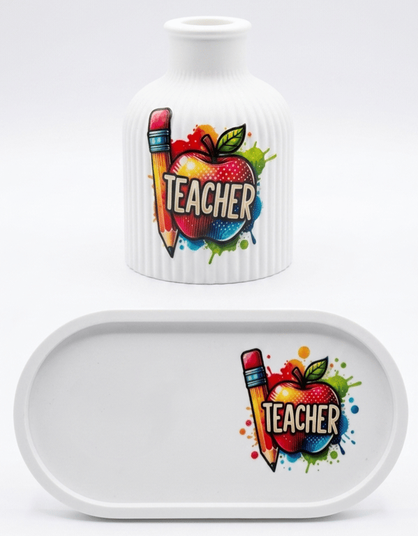 Handmade Eco Resin Teacher Gift Set