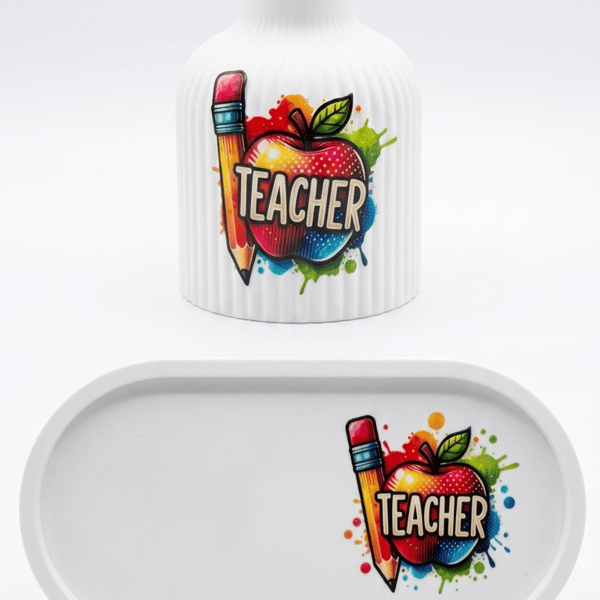 Handmade Eco Resin Teacher Gift Set
