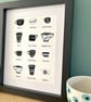 'What's your coffee order?' A5 Digital  Print - Image 5