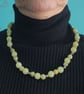 Summer seconds jasper stone necklace with sterling silver - Image 1