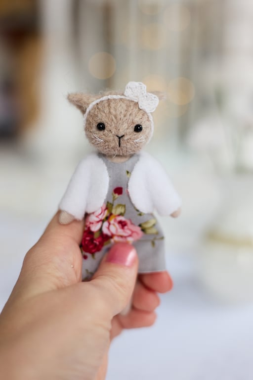 Mini Cat doll, St Valentine's gift