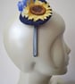 Custom Order Handmade Fascinator 'Sunflower'  - Image 3