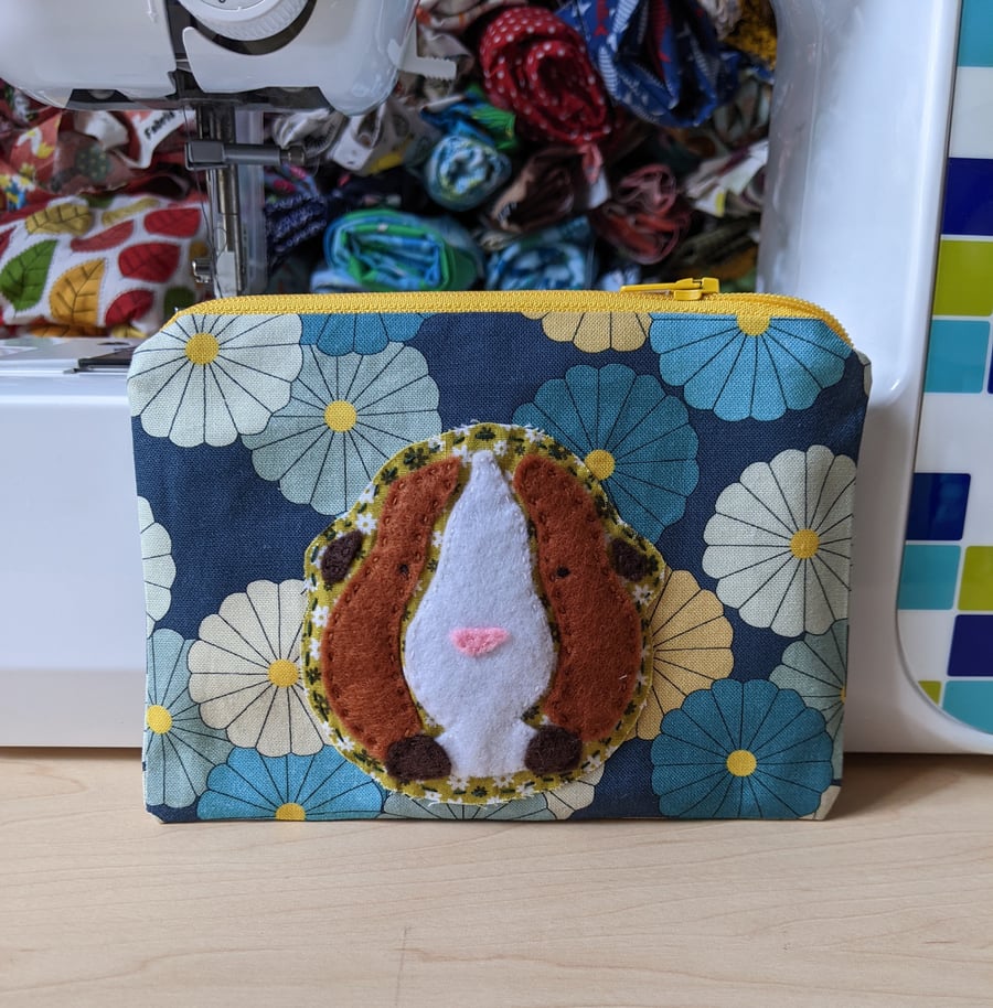 Guinea Pig Appliqué Purse 