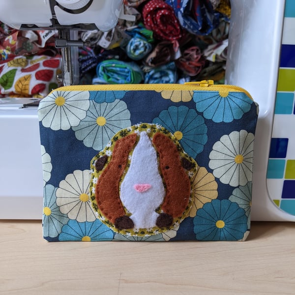 Guinea Pig Appliqué Purse 