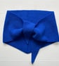 Lambswool neckerchief - blue