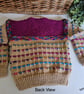 Hand Knitted Designer Girl's Cardigan 18 - 24  months  - Image 5