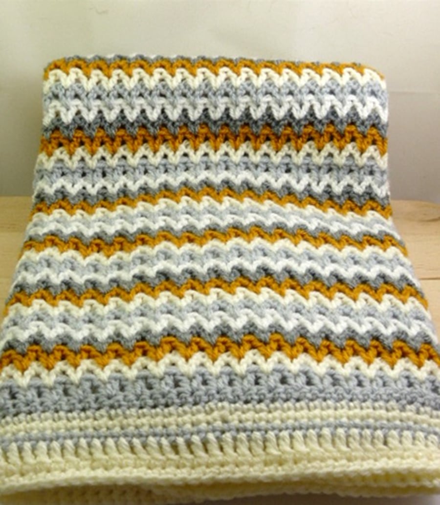 Crocheted Baby Blanket