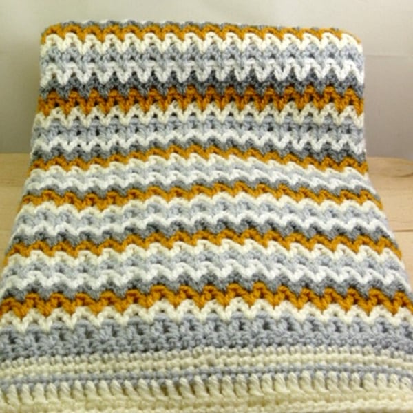 Crocheted Baby Blanket