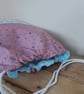 Pink Multi & Pale Blue Kit Bag - Image 3