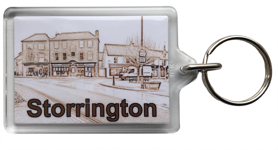 Storrington Town - Keyring - Sussex Souvenir