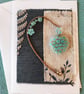 Jewellery Card with Turquoise Heart