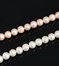 Freshwater Pearl Beads no modification - 7-8mm Round Beads, Jewellery Making