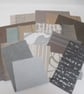 Mixed Silver Grey, Bronze Wallpaper Craft Pack - Image 4
