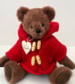 Collectable teddy bear, unique dressed artist bear, premium bear by Bearlescent 