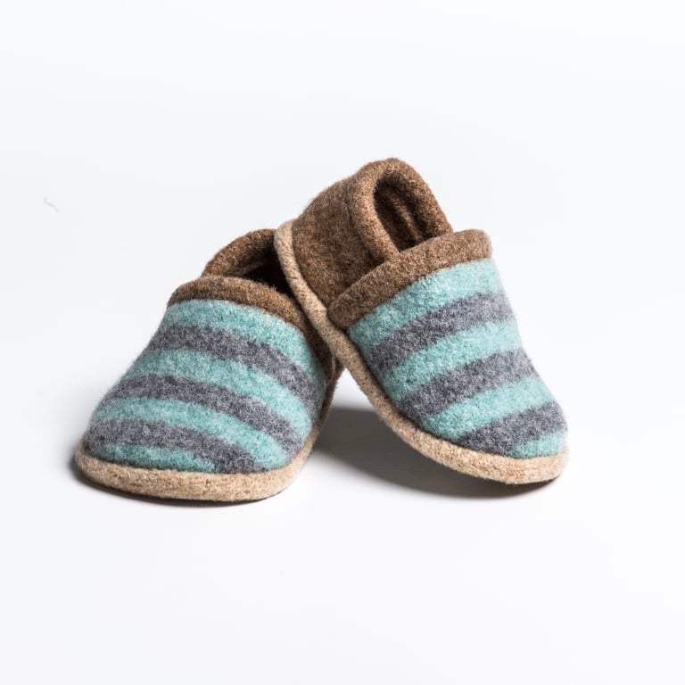 100 % Merino Lambswool Baby Shoes
