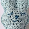 Toy Rattle, Bunny, Rabbit, Crochet Toy, Baby Gift, Cotton yarn