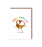 Ziggy Stardust David Bowie Shortcrust Pie Birthday Card